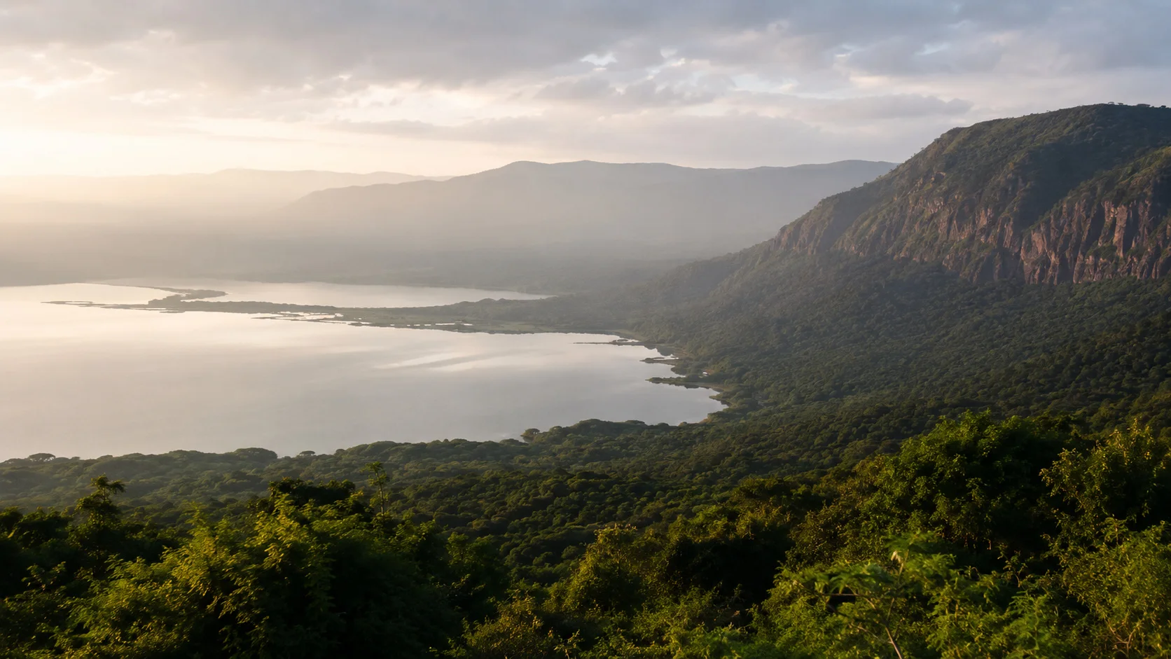 Lake manyara escarpment