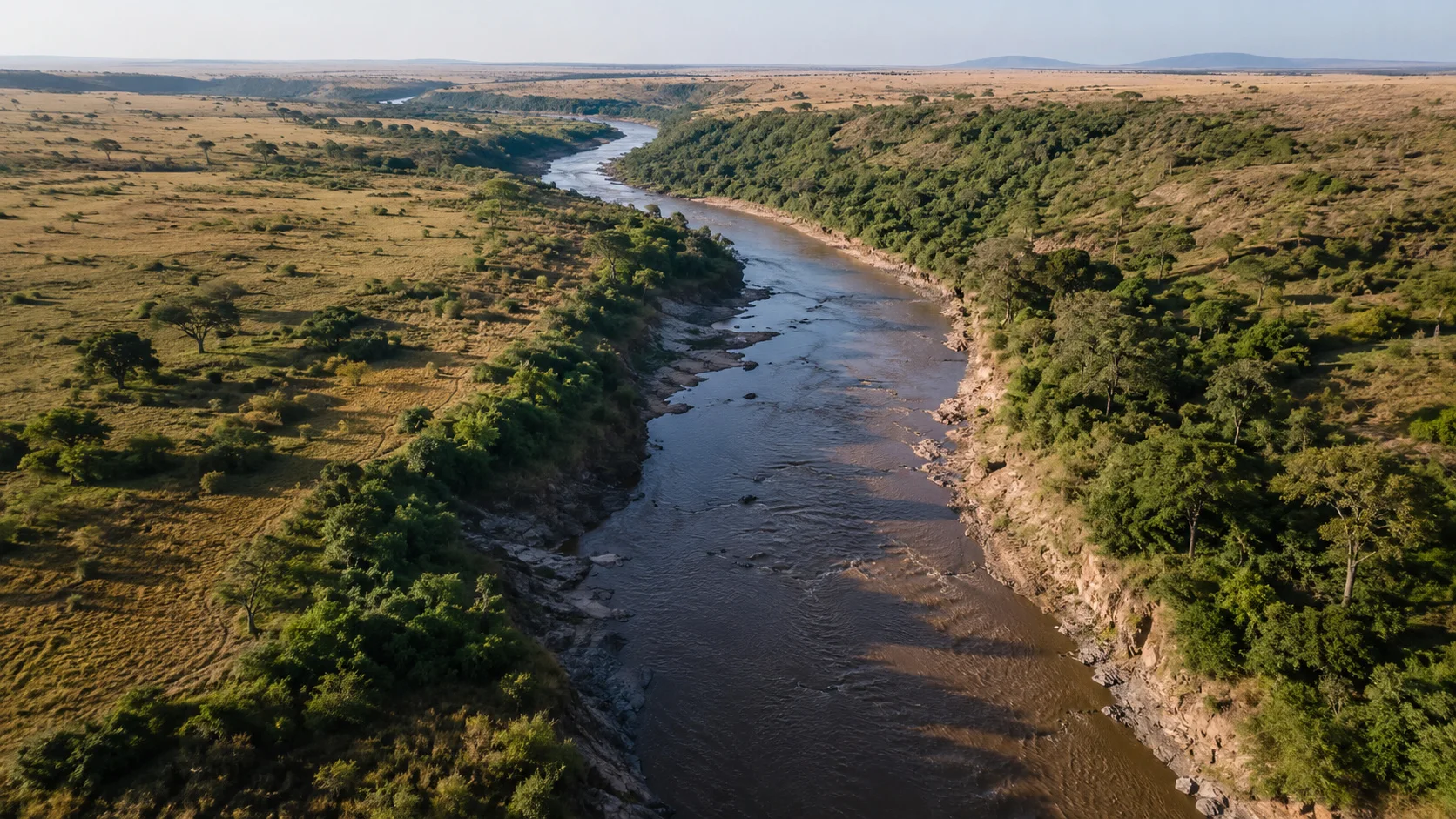 Mara river bend
