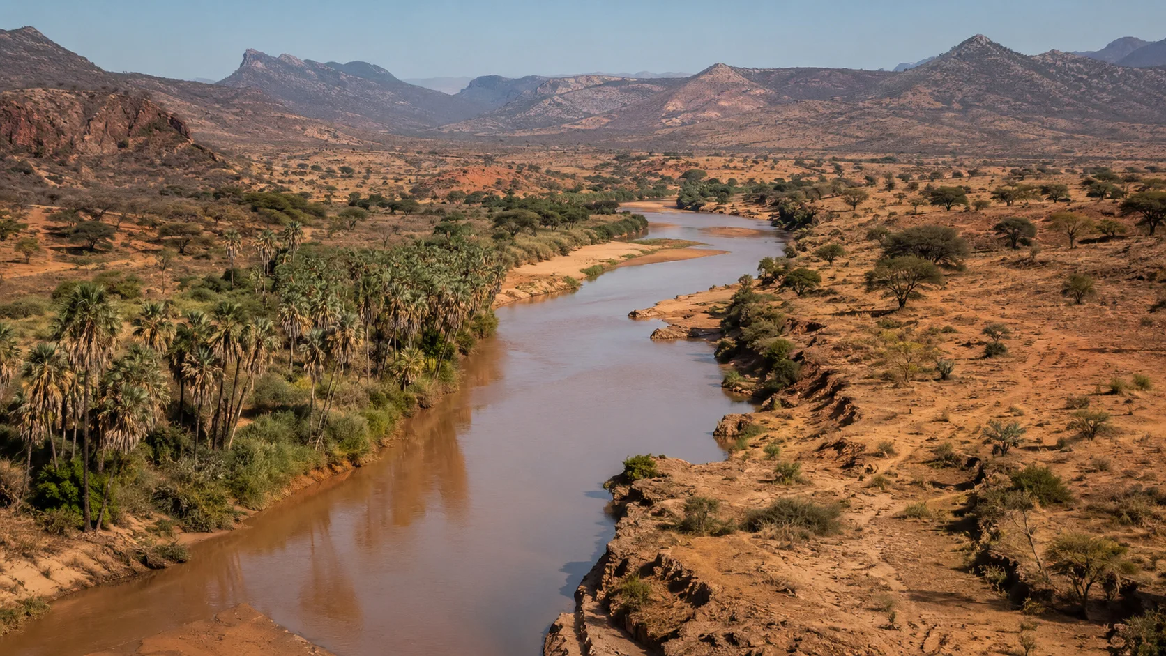 Samburu ewaso nyiro river